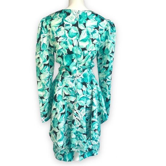 Vintage Handmade long sleeve peplum pencil dress - Picture 3 of 3